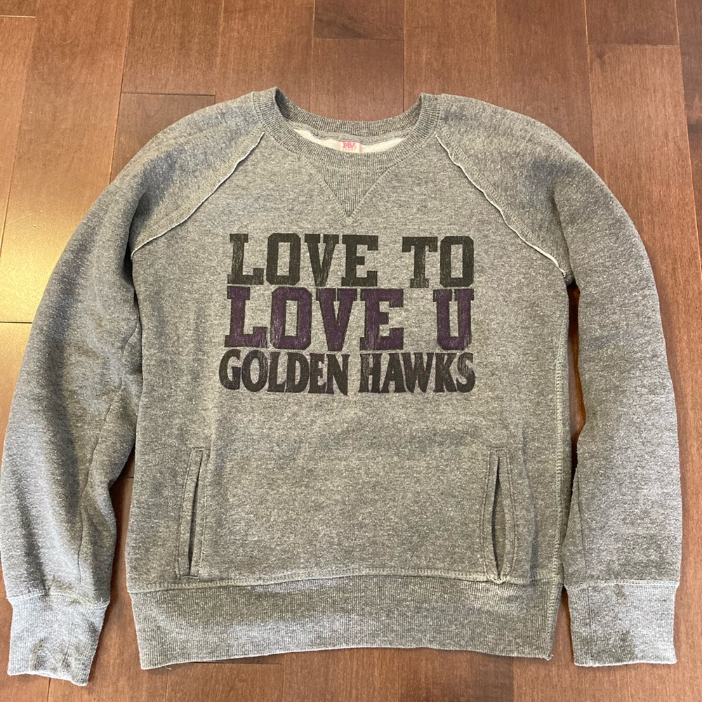 Laurier Golden Hawks cozy sweatshirt size small